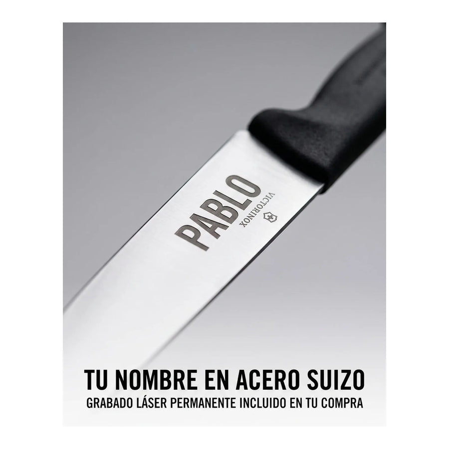Cuchillo Carnicero Victorinox Fibrox Hoja 18cm 5.5203.18 + Grabado Personalizado
