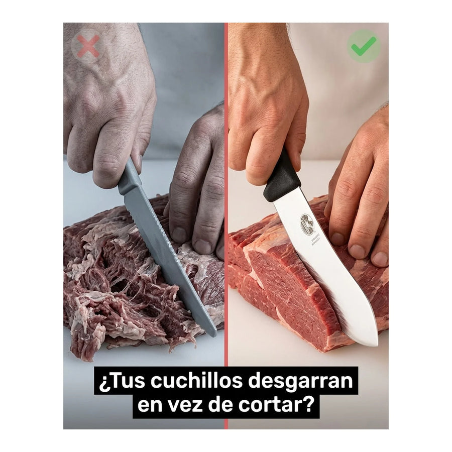 Cuchillo Carnicero Victorinox Punta Ancha Fibrox 5.7403.20 + Grabado Personalizado