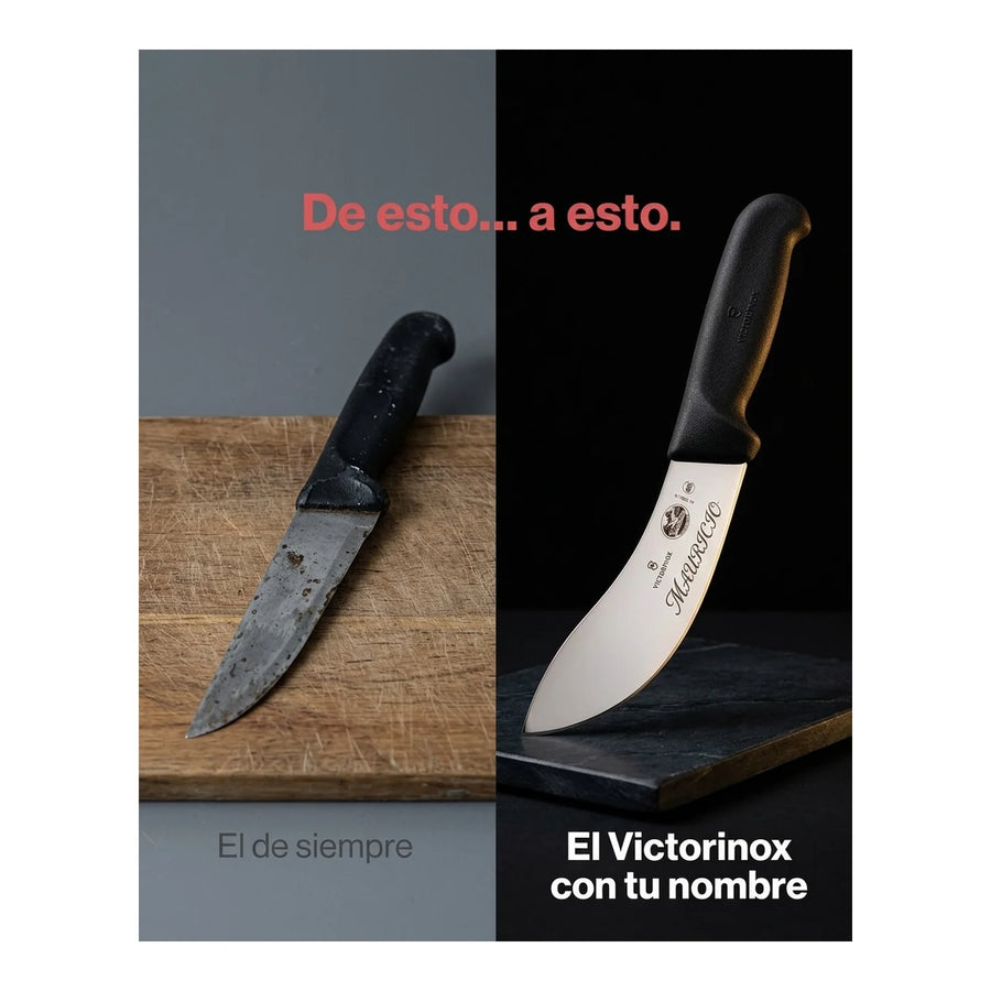 Cuchillo Carnicero Victorinox Corvo Despellejar 5.7803.15 + Grabado Personalizado