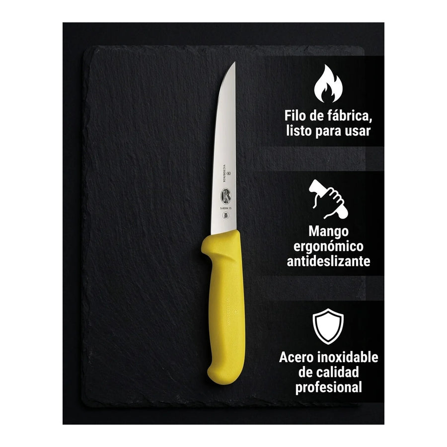 Cuchillo Carnicero Victorinox Deshuesador 15cm 5.6008.15m + Grabado Personalizado