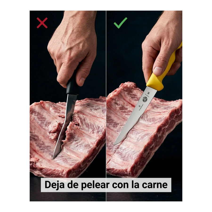 Cuchillo Carnicero Victorinox Deshuesador 15cm 5.6008.15m + Grabado Personalizado