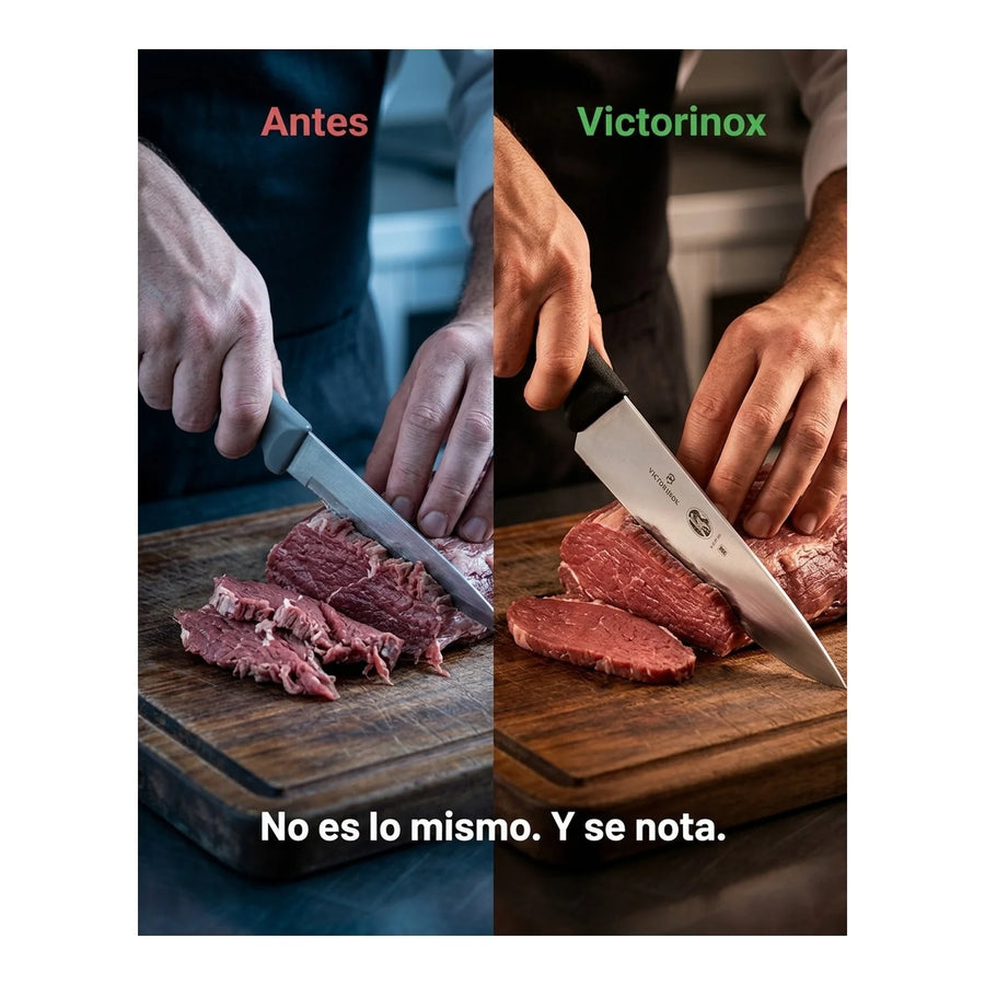 Cuchillo Carnicero Victorinox Fibrox Hoja 26cm 5.5203.26 + Grabado Personalizado