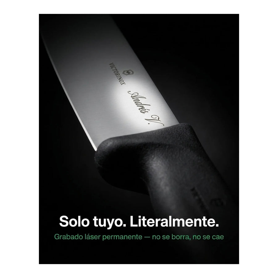 Cuchillo Carnicero Victorinox Fibrox Hoja 20cm 5.5203.20 + Grabado Personalizado