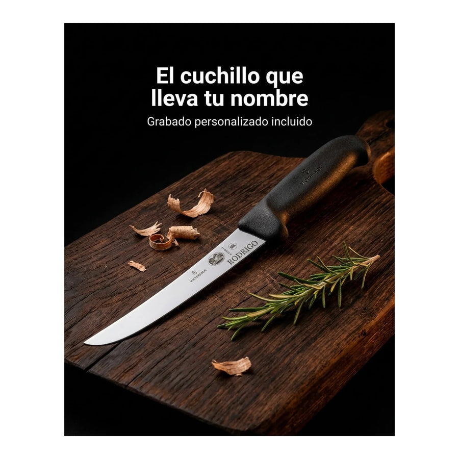 Cuchillo Carnicero Victorinox Deshuesador 15cm 5.6503.15 + Grabado Personalizado