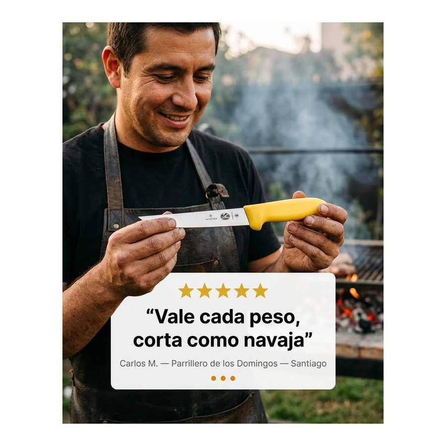 Cuchillo Carnicero Victorinox Deshuesador 15cm 5.6008.15m + Grabado Personalizado