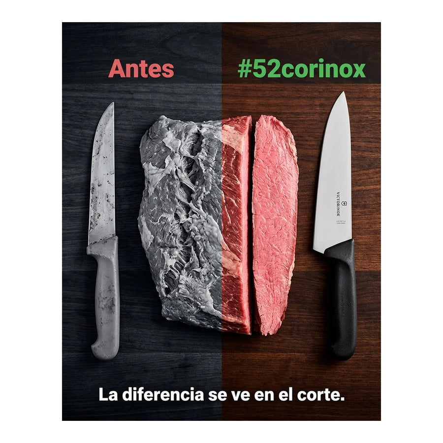 Cuchillo Carnicero Victorinox Profesional 5.5203.18L Safety + Grabado Personalizado