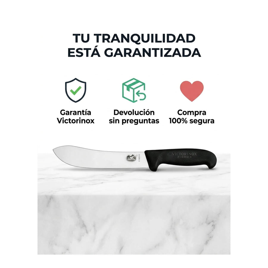 Cuchillo Carnicero Victorinox Punta Ancha Fibrox 5.7403.20 + Grabado Personalizado
