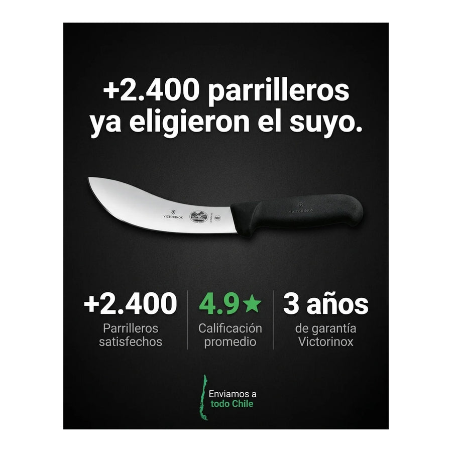 Cuchillo Carnicero Victorinox Corvo Despellejar 5.7803.15 + Grabado Personalizado