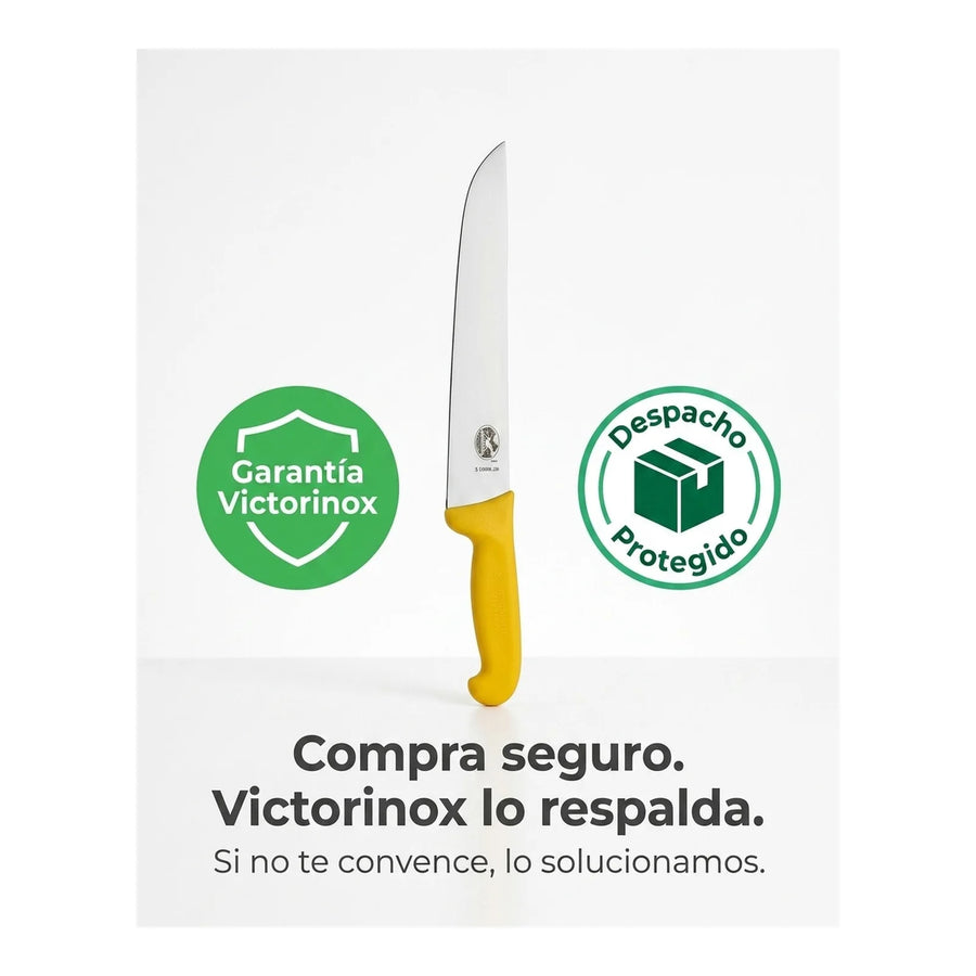 Cuchillo Carnicero Victorinox Fibrox Hoja 26cm 5.5208.26 + Grabado Personalizado