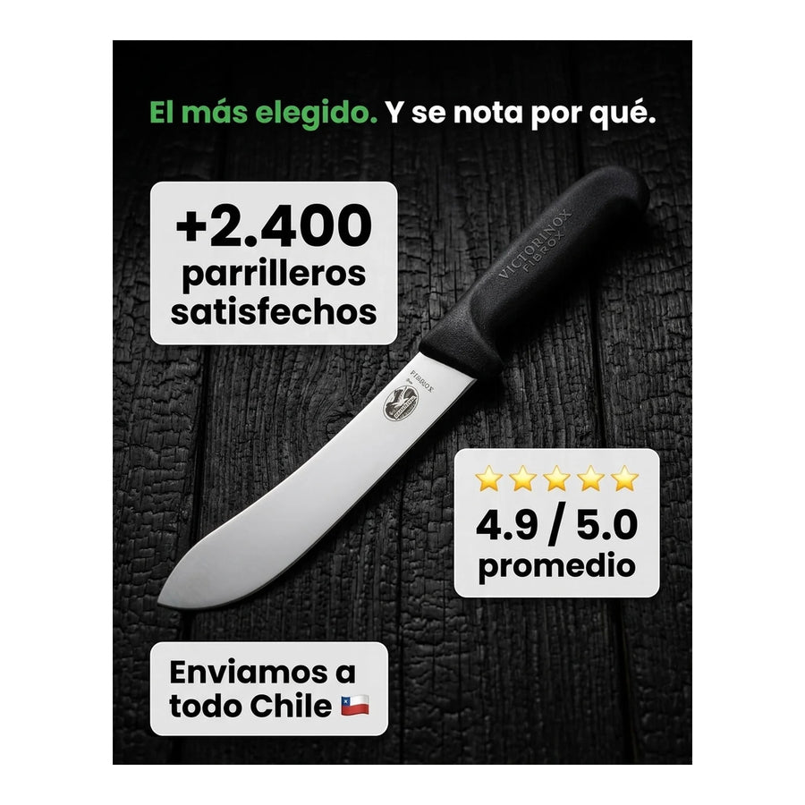 Cuchillo Carnicero Victorinox Punta Ancha Fibrox 5.7403.20 + Grabado Personalizado