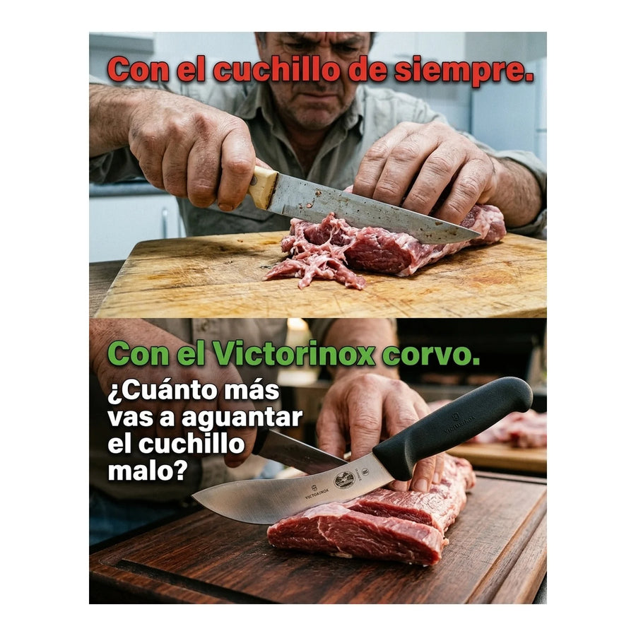 Cuchillo Carnicero Victorinox Corvo Despellejar 5.7803.15 + Grabado Personalizado