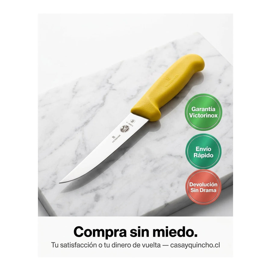 Cuchillo Carnicero Victorinox Deshuesador 15cm 5.6008.15m + Grabado Personalizado