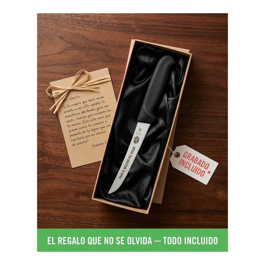 Cuchillo Carnicero Victorinox Deshuesador 15cm 5.6503.15 + Grabado Personalizado