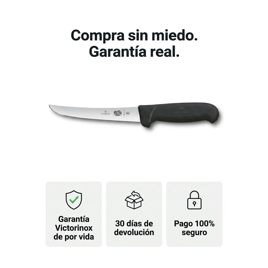 Cuchillo Carnicero Victorinox Deshuesador 15cm 5.6503.15 + Grabado Personalizado