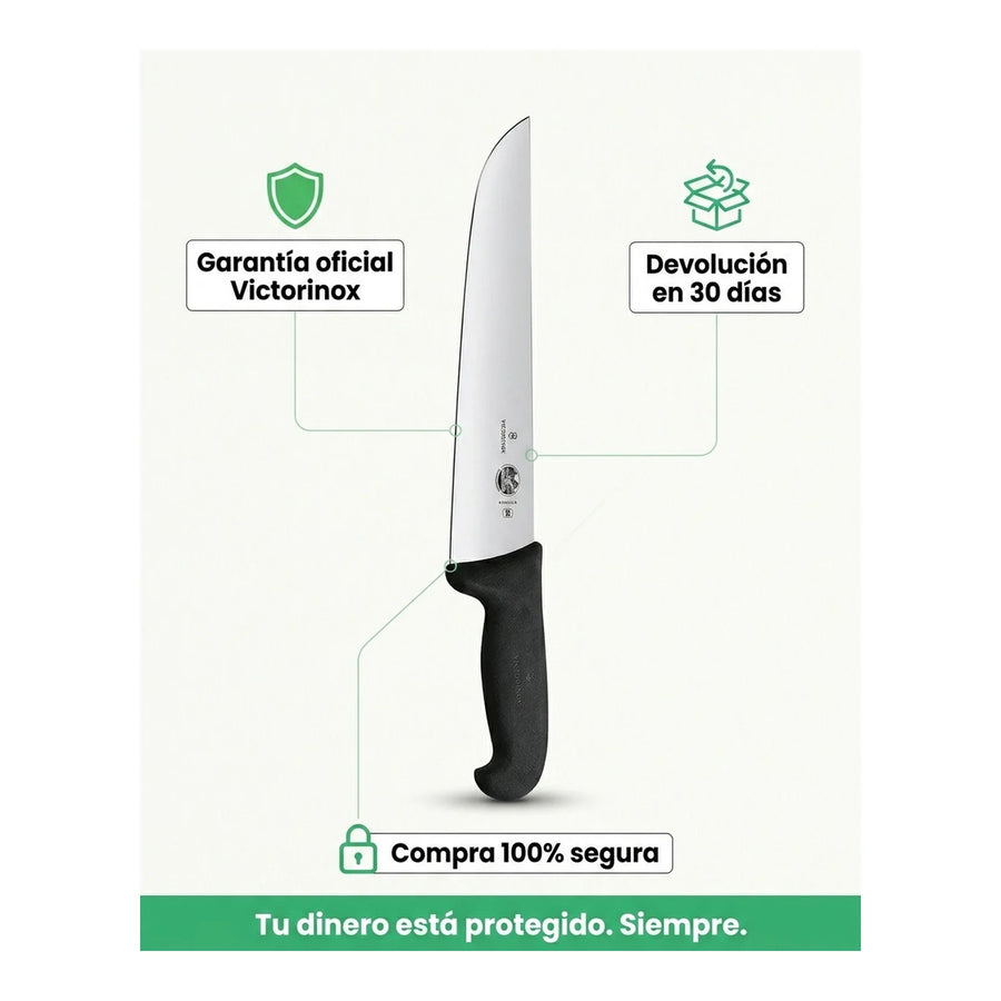 Cuchillo Carnicero Victorinox Fibrox Hoja 20cm 5.5203.20 + Grabado Personalizado