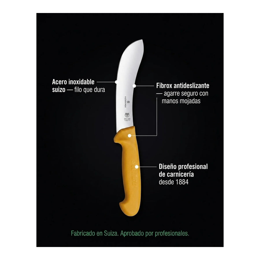 Cuchillo Carnicero Victorinox Corvo Despellejar 5.8427.15 + Grabado Personalizado