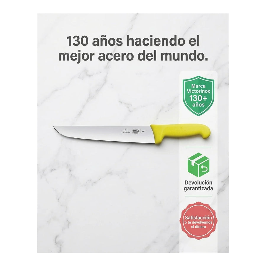 Cuchillo Carnicero Victorinox Fibrox Hoja 18cm 5.5208.18 + Grabado Personalizado
