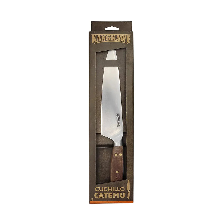 Cuchillo Catemu chef Kangkawe en su caja original