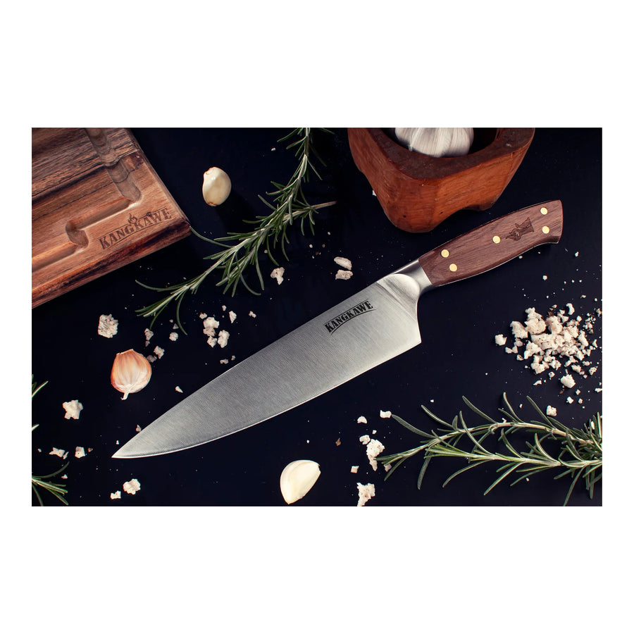 Cuchillo Catemu 8" Chef Kangkawe Acero Inoxidable + Grabado Personalizado