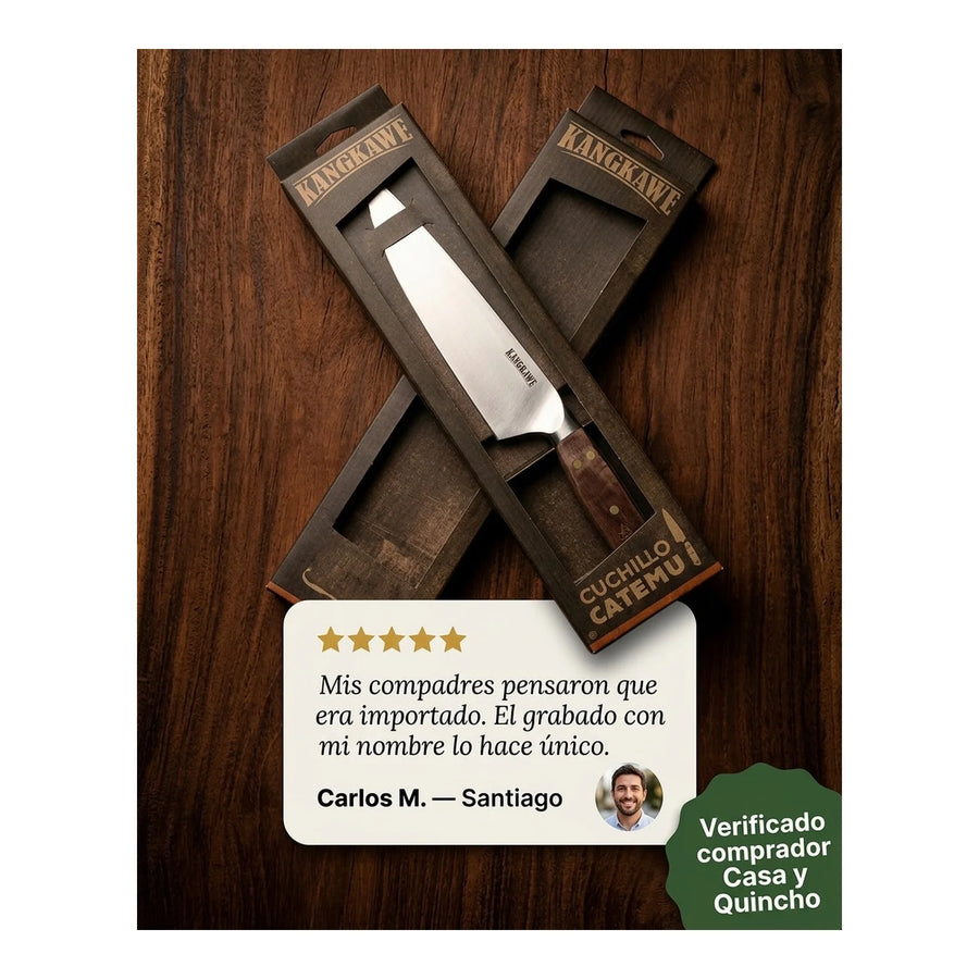 Cuchillo Catemu Kangkawe + Grabado Personalizado