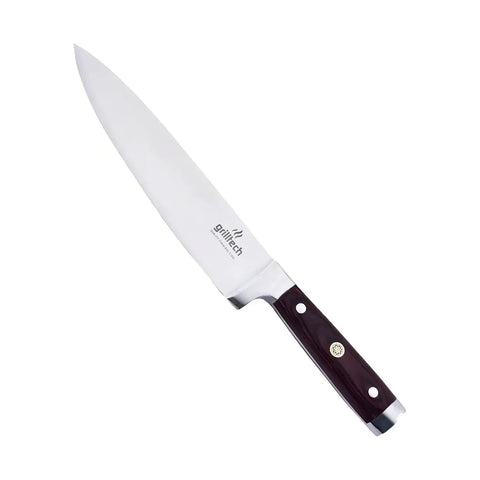 Cuchillo Chef Acero Inoxidable Con Hoja De 8  Grilltech