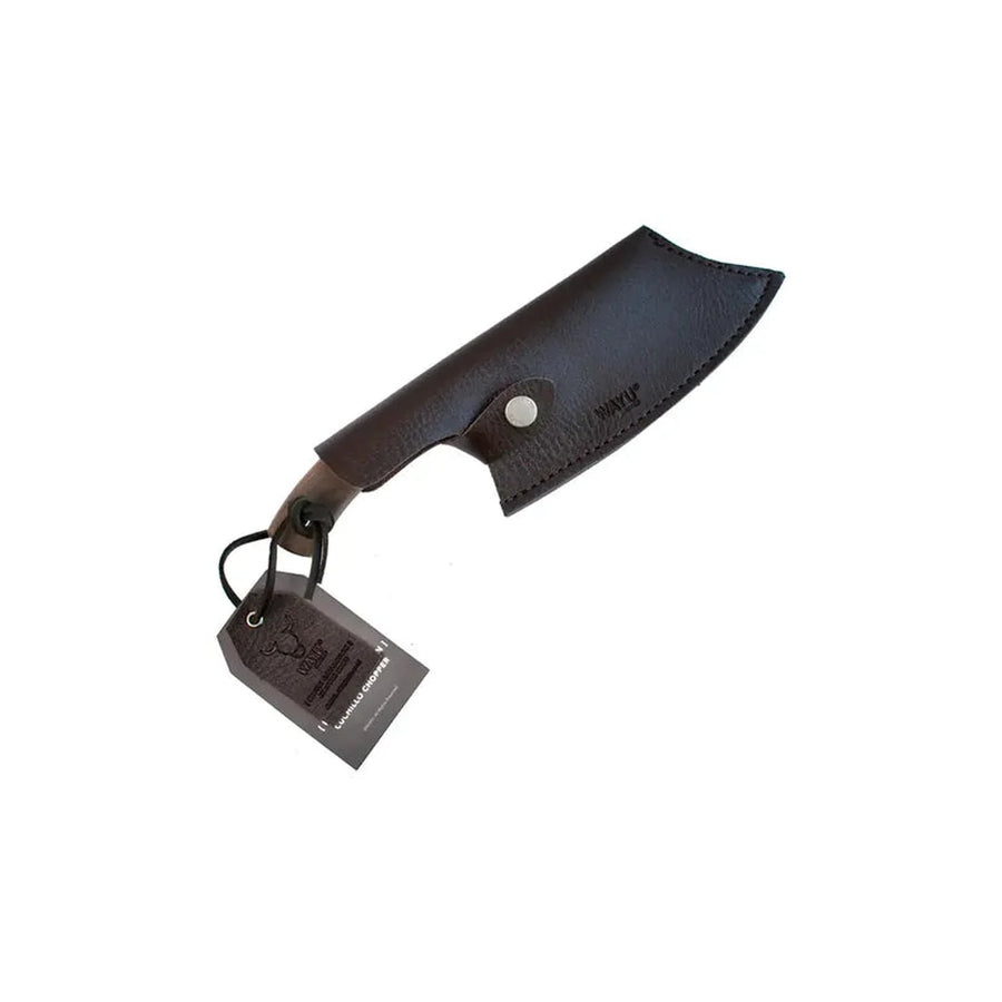 Cuchillo Chopper Wayu con Funda Rustic Collection + Grabado
