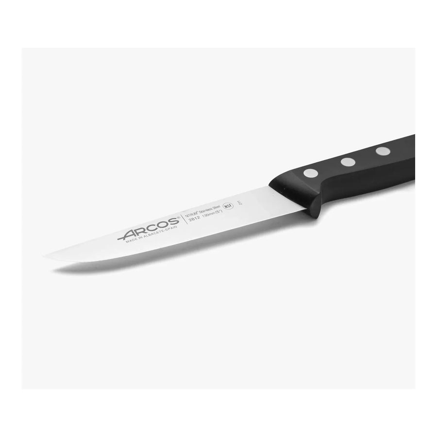 Cuchillo Cocina Arcos 13cm Nitrum Negro + Grabado Personalizado