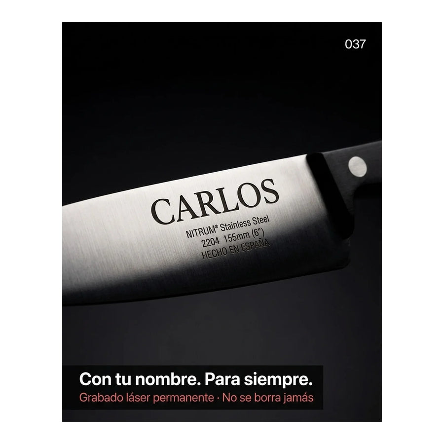 Cuchillo Cocina Arcos 15cm Profesional Premium Chef Asado + Grabado Personalizado