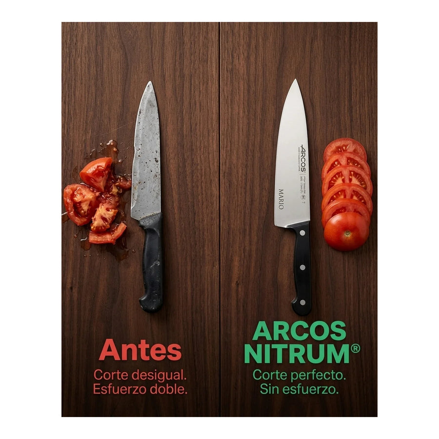 Cuchillo Cocina Arcos 17,5cm Profesional Premium Chef Asado + Grabado Personalizado