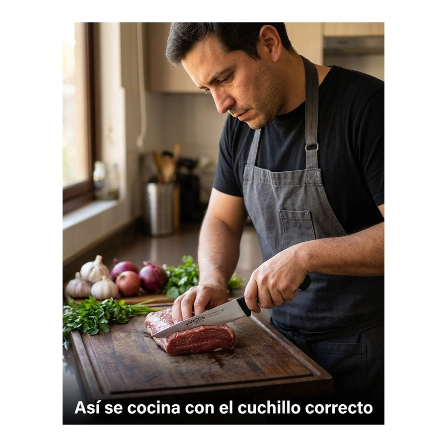 Cuchillo Cocina Arcos 17cm Profesional Premium Chef Verdura + Grabado Personalizado