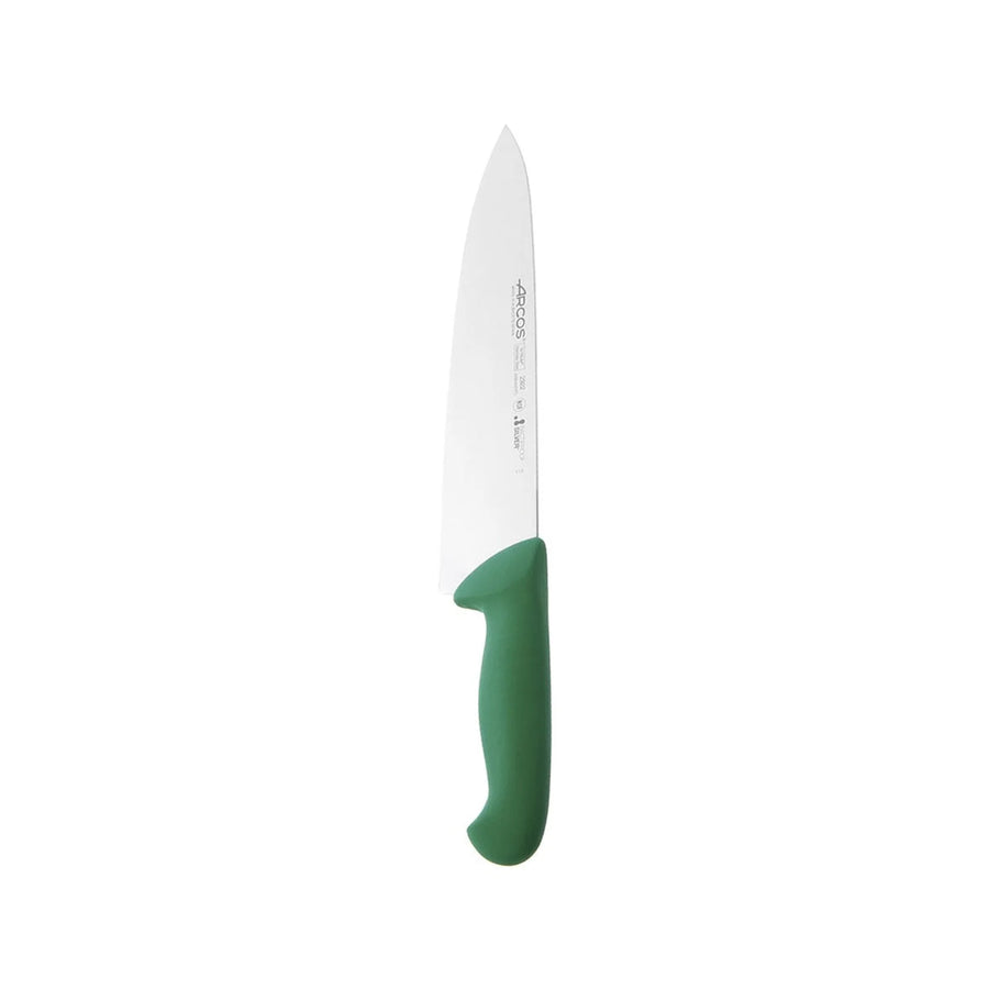 Cuchillo Cocina Arcos Medio Golpe 25cm Verde + Grabado Personalizado