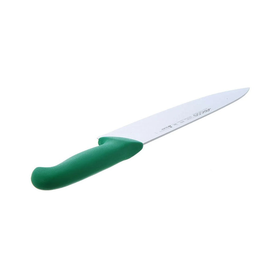 Cuchillo Cocina Arcos Medio Golpe 25cm Verde + Grabado Personalizado