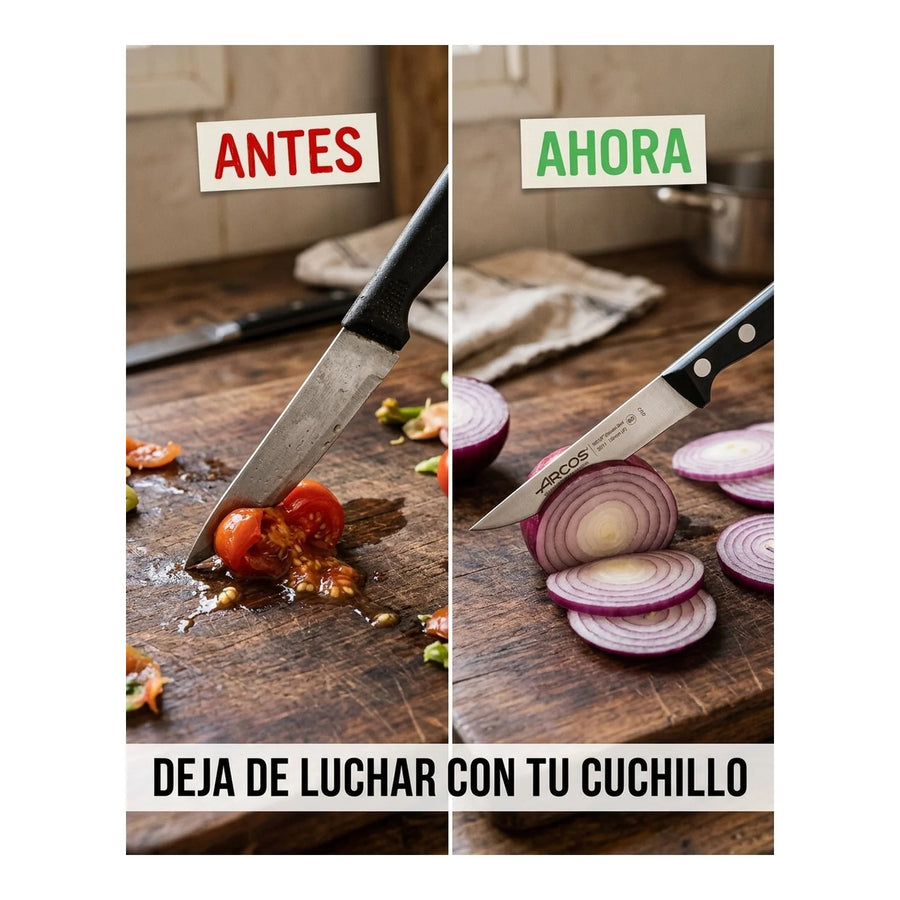 Cuchillo Cocina Verduras Arcos 10cm Profesional Verdurero + Grabado Personalizado