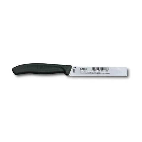 Cuchillo Cocina Victorinox Negro 6.7703 Hoja Recta 10cm
