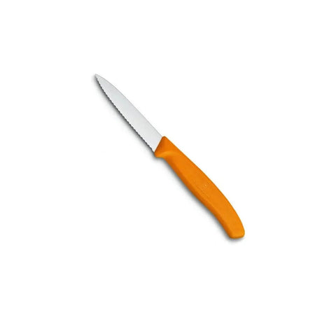 Cuchillo Cocina Victorinox Naranjo 6.7636.l119 Dentado 8cm