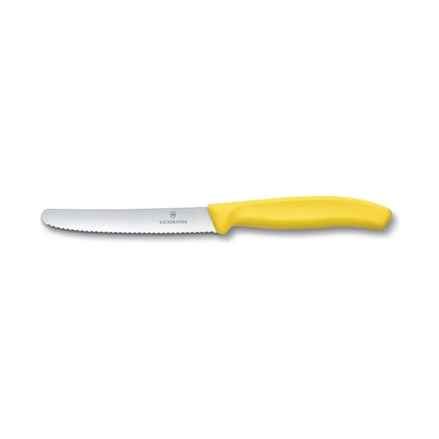 Cuchillo Cocina Victorinox Amarillo 6.7836.l118 Dentado 11cm