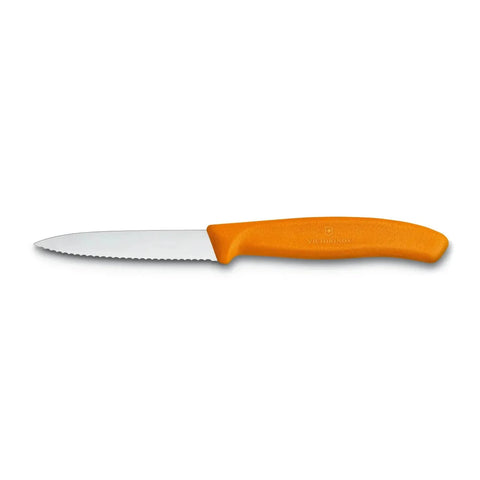 Cuchillo Cocina Victorinox Naranjo 6.7636.l119 Dentado 8cm