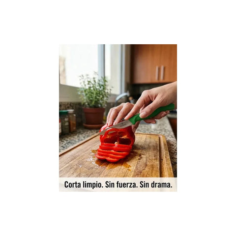 Cuchillo Cocina Victorinox Verde 6.7706.l114 10cm + Grabado Personalizado