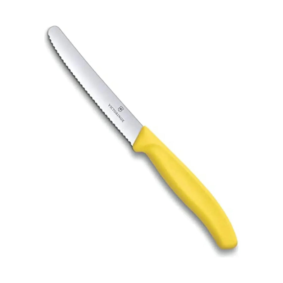 Cuchillo Cocina Victorinox Amarillo 6.7836.l118 Dentado 11cm