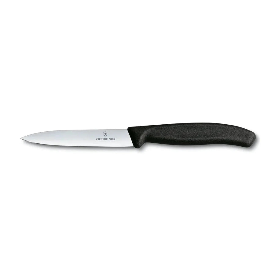 Cuchillo Cocina Victorinox Negro 6.7703 Hoja Recta 10cm