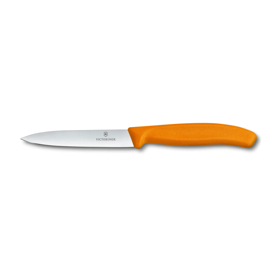 Cuchillo Cocina Victorinox Naranjo 6.7706.l119 10cm + Grabado Personalizado