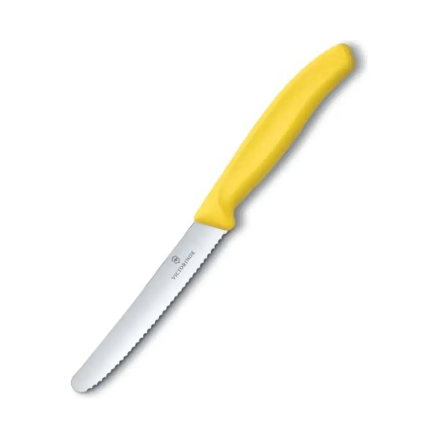 Cuchillo Cocina Victorinox Amarillo 6.7836.l118 Dentado 11cm