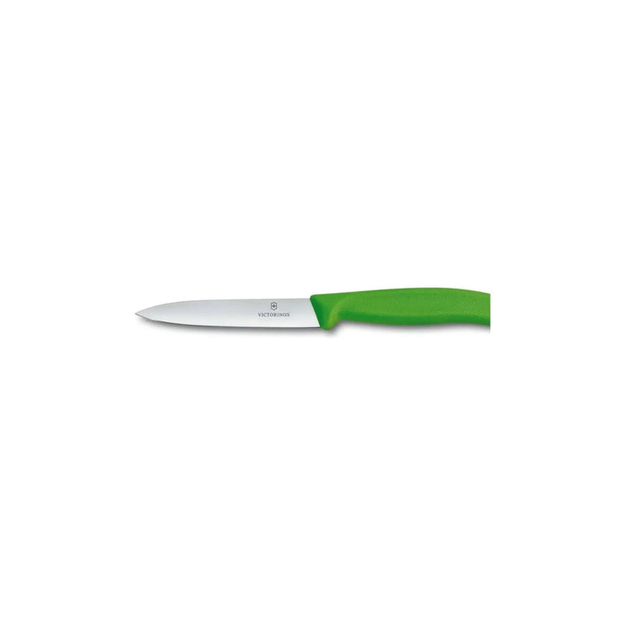 Cuchillo Cocina Victorinox Verde 6.7706.l114 10cm + Grabado Personalizado