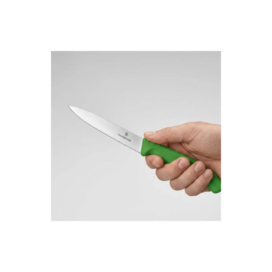 Cuchillo Cocina Victorinox Verde 6.7706.l114 10cm + Grabado Personalizado