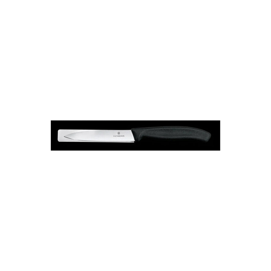 Cuchillo Cocina Victorinox Negro 6.7703 Hoja Recta 10cm + Grabado Personalizado
