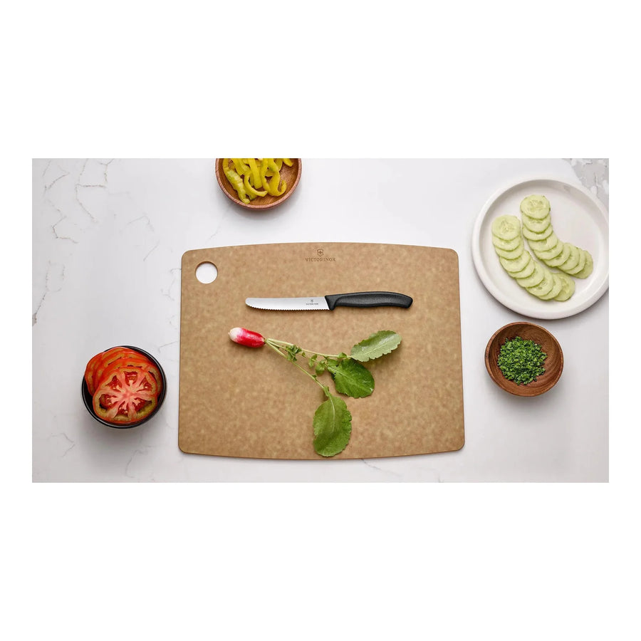 Cuchillo Cocina Victorinox Negro 6.7833 Dentado Curva 10cm + Grabado Personalizado