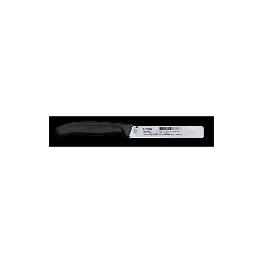 Cuchillo Cocina Victorinox Negro 6.7703 Hoja Recta 10cm + Grabado Personalizado