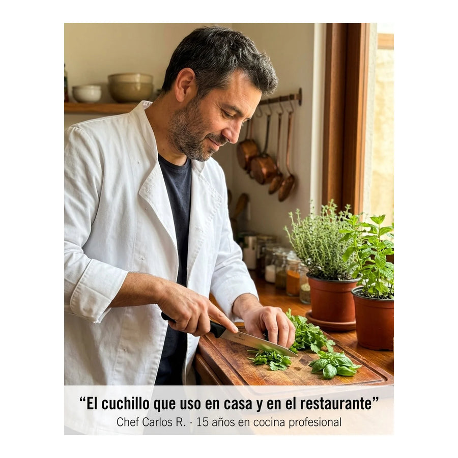Cuchillo Cocina Victorinox Negro 6.7733 Hoja Dentada 10cm + Grabado Personalizado