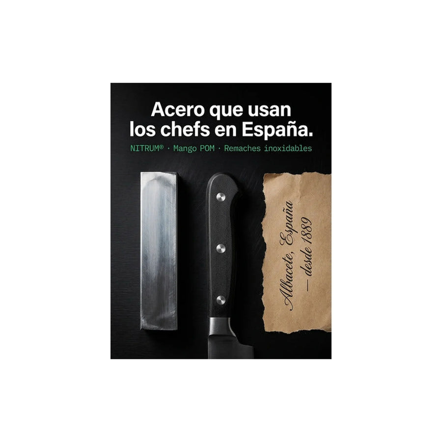 Cuchillo Cocinero Arcos 10cm Profesional Premium Chef Cocina + Grabado Personalizado