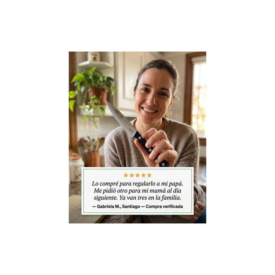 Cuchillo Cocinero Arcos 10cm Profesional Premium Chef Cocina + Grabado Personalizado